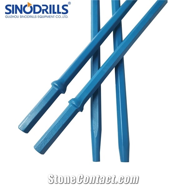 11 Degree 1600mm Tapered Thread Drilling Rods for Quarrying