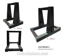 200 Square Tube A-Frame Storage Rack - E
