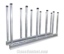 Heavy Duty Slab Storage Rack (Galvanized) - D Heavy Duty Slab Storage Rack (Galvanized) - D