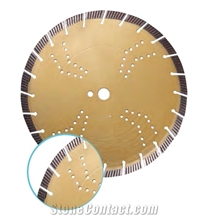Segmented Turbo Diamond Blade