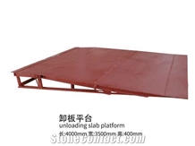 Unloading Slab Platiform