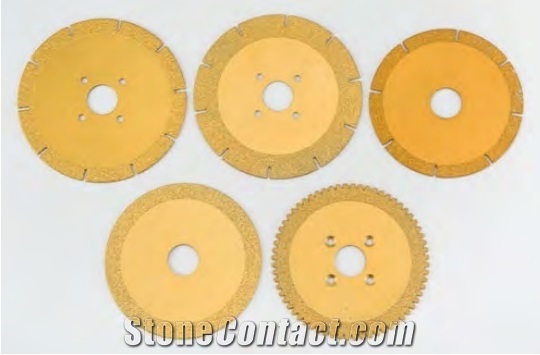 Vacuum Brazed Diamond Saw Blade For Stone Cutting