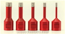 Vacuum Brazed High-Speed Drill Bit With Wax Cooling