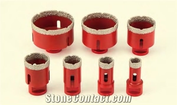 Vacuum Brazed High-Speed Drill Bit Without Wax Cooling