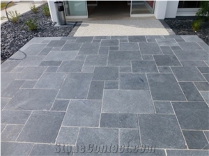 Silver Grey Marble French Pattern Paver for Pool Surround