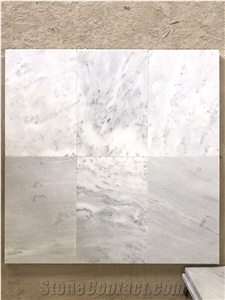 Silver Grey Marble French Pattern Paver for Pool Surround