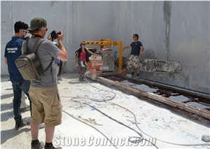 Acqua Bianca Marble Blocks