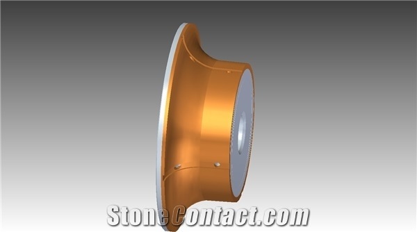 A Profiling Wheel- Diamond Segmented Wheels