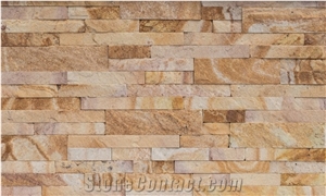 Peach Gold Gneiss Wall Cladding Panels