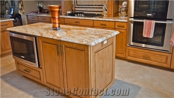 Granite Kitchen Countertop, Island Top