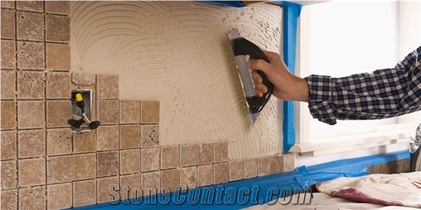 Tumbled Beige Travertine Wall Tiles