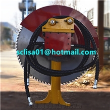 Excavator Rock Saw/Concrete Saw Blade with 2.6m Blade