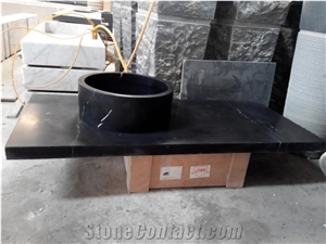 Absolute Black Bath Top Absolute Black Prefab Vantiy Top