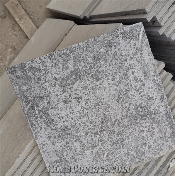 China Blue Stone with Distressed Edges Belgium Blue Pavers