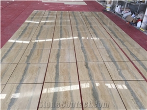 Italian Ocean Blue Travertine Silver Blue Travertine Tile