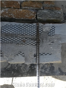 Multicolor Stack Ledger Stone Rusty Quartzite Cement Stone