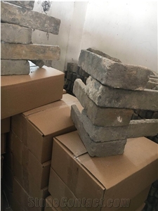 Reclaimed Corner Bricks Used Corner Brick Grey Clay Brick