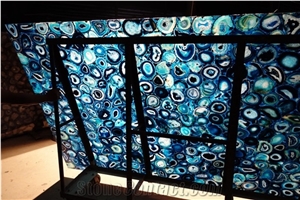 Semiprecious Stone Slabs Grey Agate Gemstone Slabs