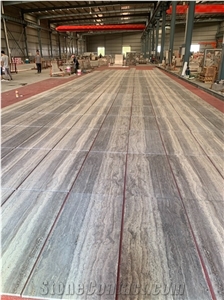 Unfilled Silver Travertine Tile Titanium Travertine Tiles