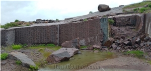 Marcian Red Granite Blocks