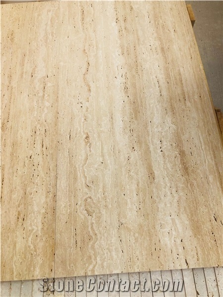 Light Travertine Veincut Tiles & Slabs