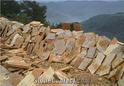 Multi Slate Landscaping Stones, Flagstone Paver, Walkway Crazy Pattern Pavers