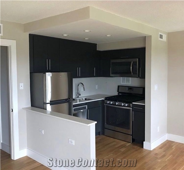 Quartz Kitchen Countertop, Island Top