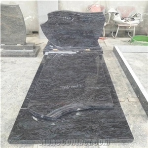 Black Bahama Blue Red Granite Monument,Tombstone,Headstone