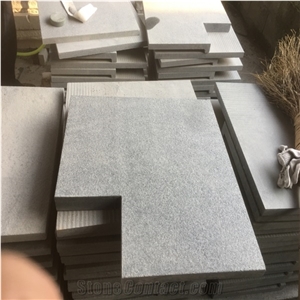 Middle Grey Granite Pavers Pool Coping Tiles