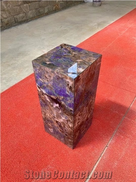 Square Flower Stand Wedding Pillar Column for Homedecoration