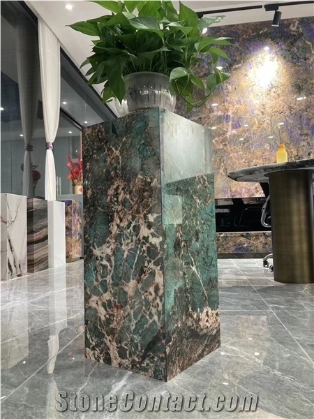 Square Flower Stand Wedding Pillar Column for Homedecoration