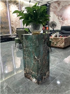 Square Flower Stand Wedding Pillar Column for Homedecoration
