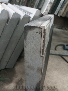 Basalt Flamed Treads and Riser