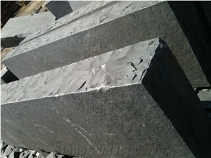 Basalt Stair Block Steps Flamed Top Surface