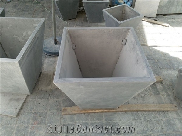 Beautiful Flower Pot in Bluestone