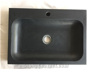 Black Basalt Sink Honed