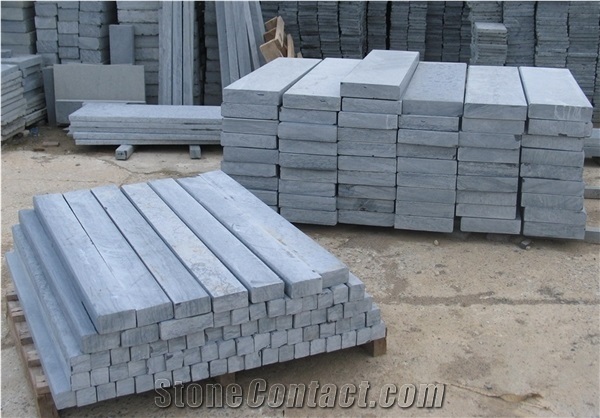 Bluestone Garden Steps/ Stair Riser/ Palisade/ Ornament