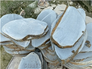 Green Granite Step Stone, Garden Stepping Stone