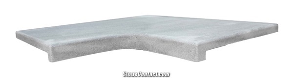 Grey Apricot Swimming Pool Coping Edge Paving Tiles