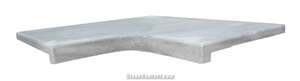 Grey Apricot Swimming Pool Coping Edge Paving Tiles