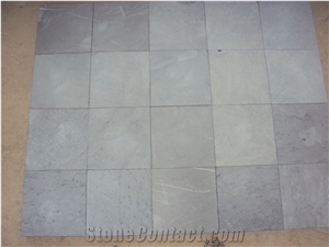 High Quality Vietnam Blue Stone Tumbled 20x20x2.5 cm