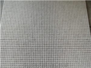 White Marble Mosaic Cw01-R 15x15