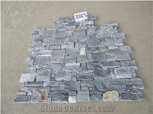 Blue Quartzite Wall Cladding Fence Cladding Swimming Pool Stone
