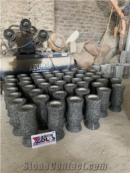 Chinese G654 Vases,Dark Grey Monumental Accessories,Plaques