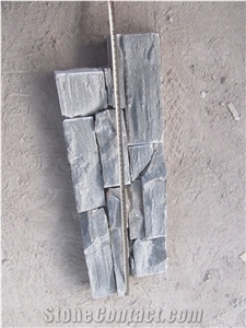 Grey Slate Ashlar Natural Stone Veneer Ledge Loose Stone
