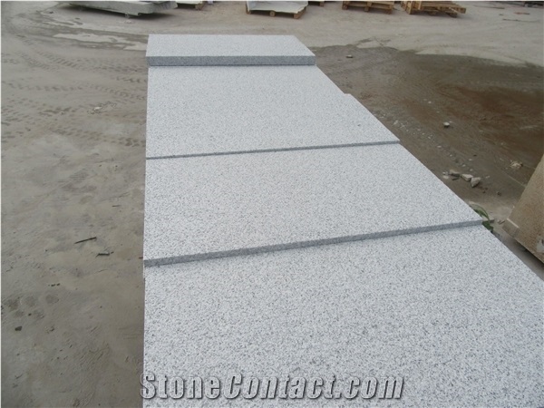 Hubei G603 Bush-Hammered,Light Grey Grantie,Kerstone Pavers