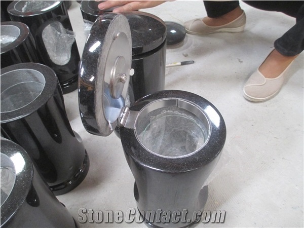 Indian Black Granite Lanterns,Monumental Vases&Accessories