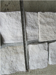 Split Finishing White Sandstone Loose Stone Panel