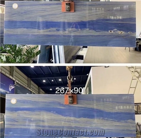 Azul Macaubas Quartzite Royal Blue Countertops