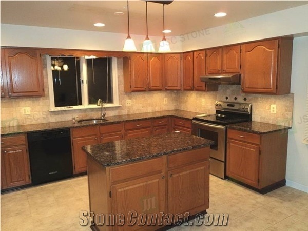 Baltic Brown Granite for Countertop Half Slabs & Tiles